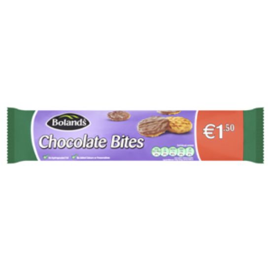 Picture of Bolands Chocolate Bites 135g  PM €1.50 x24